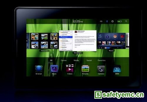 RIM发布平板电脑PlayBook 配7英寸显示屏