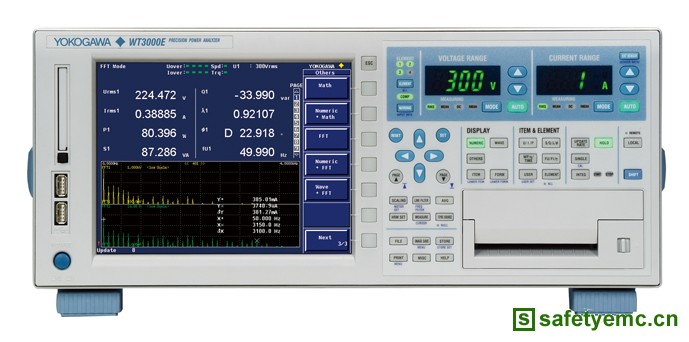 横河发布高精度功率分析仪WT3000E 精度为读数的0.01%