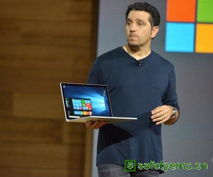 微软发布笔记本Surface Book与Band 2智能手环