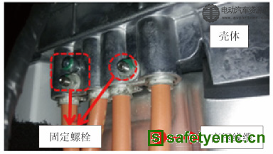 （a）线缆屏蔽层和壳体端接