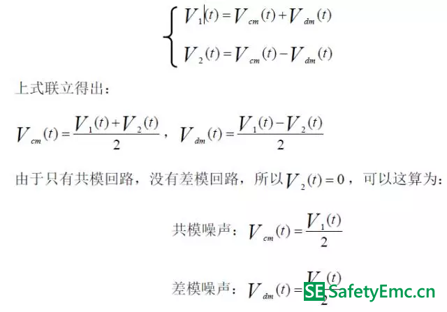 4-B-2：工作模式Ⅱ-Ⅱ在有LISN 时的等效受控源EMI 电路（交流等效）